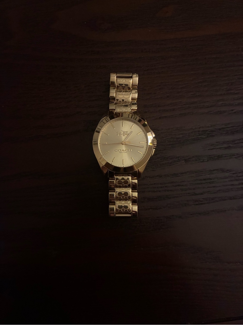 COACH Gold Watch